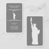 自由モダン権 名刺 (正面/裏面)