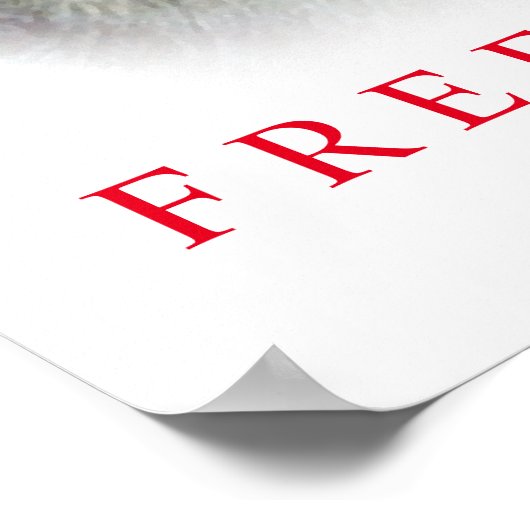 自由ユニークやる気を起こさせるウルフドアポスター ポスター (角)