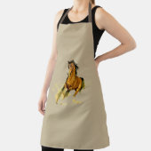 自由ランニングの馬 エプロン (インサイチュ)