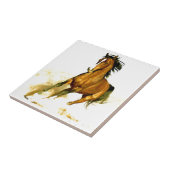 自由ランニングの馬 タイル (側面)