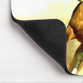 自由ランニングの馬 マウスパッド (コーナー)