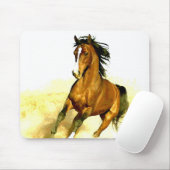 自由ランニングの馬 マウスパッド (マウス)