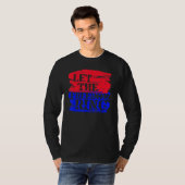 自由リングや輪愛国心 Tシャツ (正面フル)