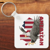 自由リングや輪 キーホルダー (正面)