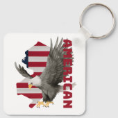 自由リングや輪 キーホルダー (裏面)