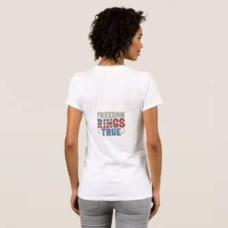 自由リングや輪True Tシャツ