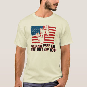 自由ロゴ Tシャツ
