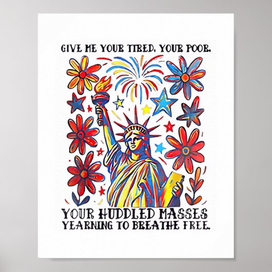 自由与えポーの哀れな像に疲れたか ポスター (正面)