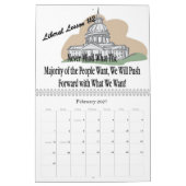 自由主義のなレッスンカレンダー2012年 カレンダー (2月 2027)