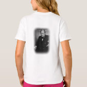 自由主義のウィンストン・チャーチル- Tシャツ (裏面)