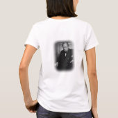 自由主義のウィンストン・チャーチル- Tシャツ (裏面)