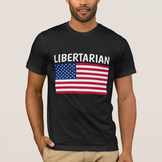 自由主義のTシャツティー Tシャツ (正面)