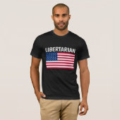自由主義のTシャツティー Tシャツ (正面フル)