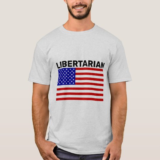自由主義のTシャツ Tシャツ (正面)