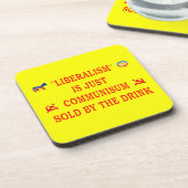 自由主義は共産主義にすぎない コースター (左側)