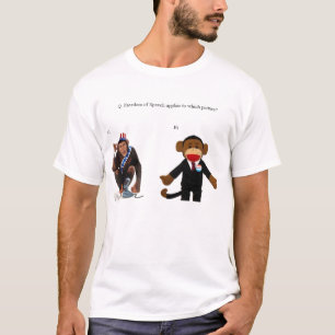 自由主義的なクイズあります Tシャツ