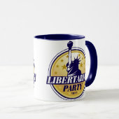 自由主義的なパーティーのマグ マグカップ (正面右)