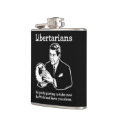 自由主義的なプロット フラスク (左)