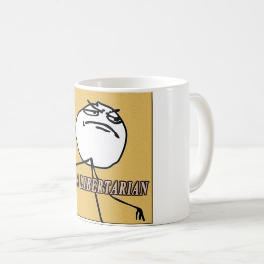 自由主義的な公式のマグのように コーヒーマグカップ (正面右)