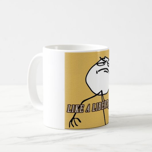 自由主義的な公式のマグのように コーヒーマグカップ (正面左)