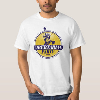 自由主義的な政党のロゴ Tシャツ