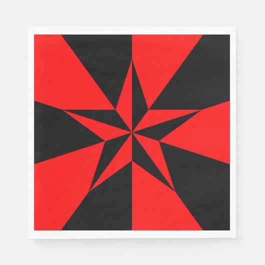 自由主義社会主義国旗 スタンダードランチョンナプキン (正面)