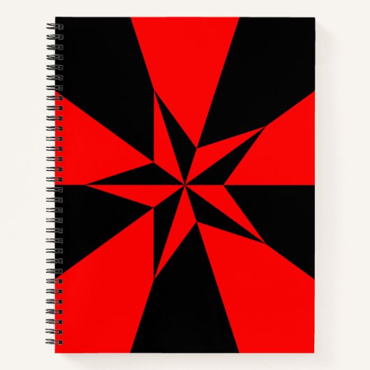 自由主義社会主義国旗 ノートブック (正面)