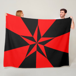 自由主義社会主義国旗 フリースブランケット