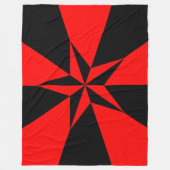 自由主義社会主義国旗 フリースブランケット (正面)