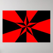 自由主義社会主義国旗 ポスター (正面)