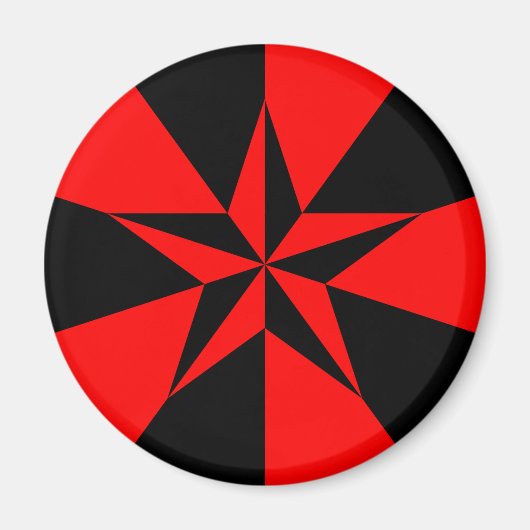 自由主義社会主義国旗 マグネット (正面)