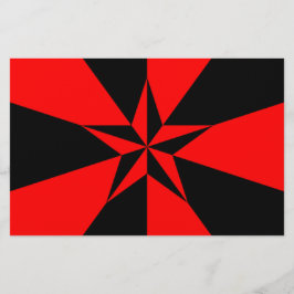 自由主義社会主義国旗 便箋