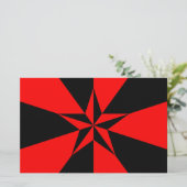 自由主義社会主義国旗 便箋 (スタンド正面)