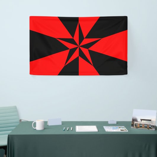 自由主義社会主義国旗 横断幕 (トレードショー)