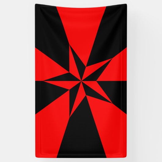 自由主義社会主義国旗 横断幕 (縦)