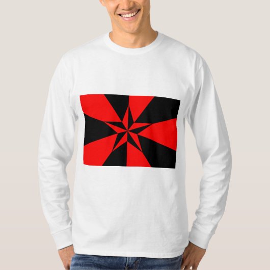 自由主義社会主義国旗 Tシャツ (正面)