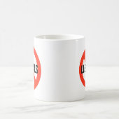 自由主義者のマグ無し コーヒーマグカップ (中央)