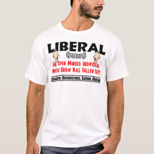 自由主義者の定義 Tシャツ