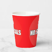 自由主義者はいない 紙コップ (左)