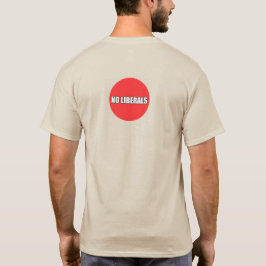 自由主義者はいない Tシャツ
