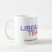 自由主義者はコーヒー・マグを引き裂きます コーヒーマグカップ (左)