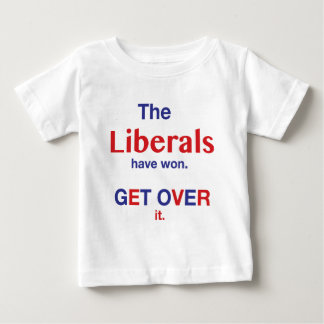 自由主義者はTシャツに勝ちました ベビーTシャツ
