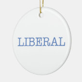 自由主義者 セラミックオーナメント (左)