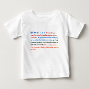自由主義者 ベビーTシャツ