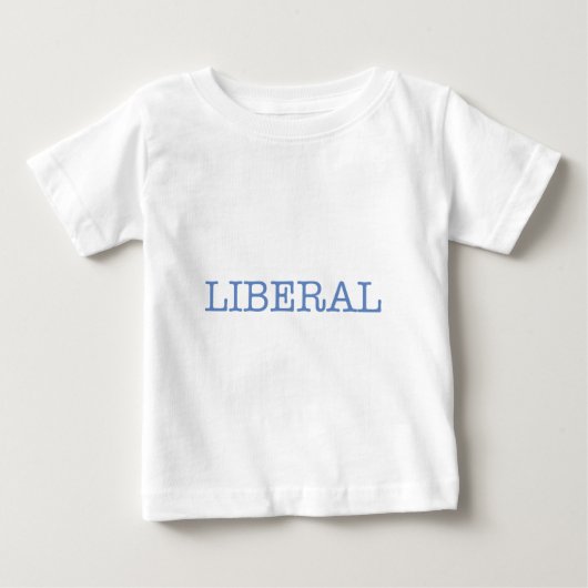 自由主義者 ベビーTシャツ (正面)