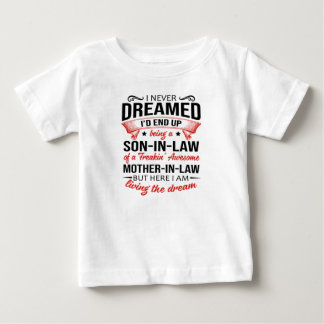 自由人の義素晴らし母の婿 ベビーTシャツ