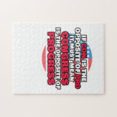 自由党誇りを持った議会は進歩と正反対だ ジグソーパズル (横)