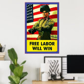 自由労働が勝つ～ヴィンテージ大戦2 ポスター (ホームオフィス)