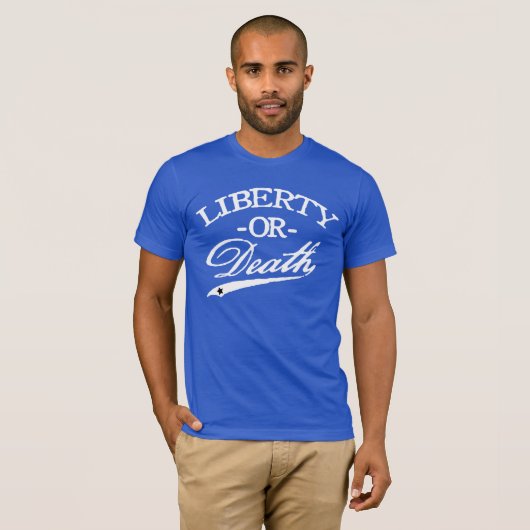 自由又は死 Tシャツ (正面フル)