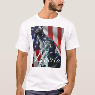 自由及び旗 Tシャツ